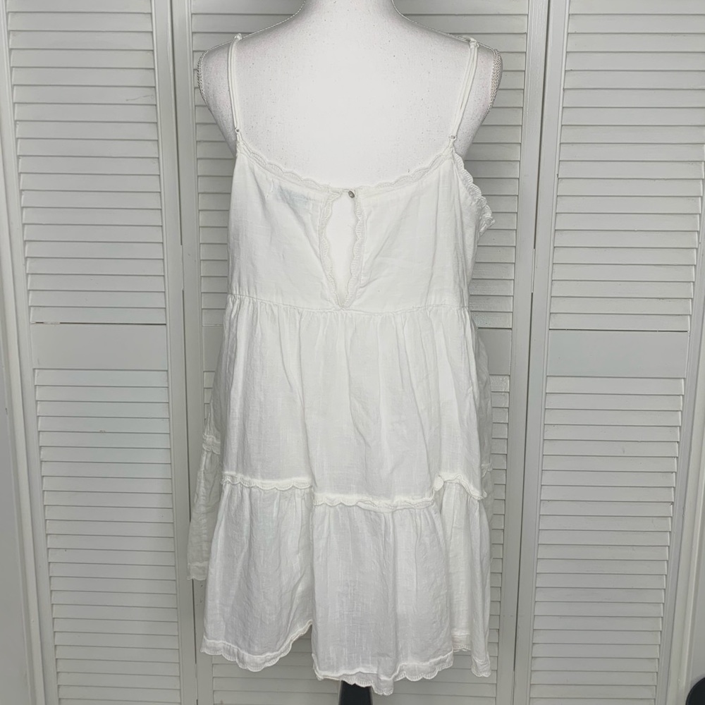 Urban Outfitters Hanna Scallop Babydoll Dress🤍 - Picture 3 of 4